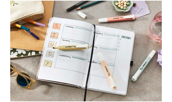 Highlighter - STABILO swing cool NatureCOLORS - Assorted Pack Sizes and Colours