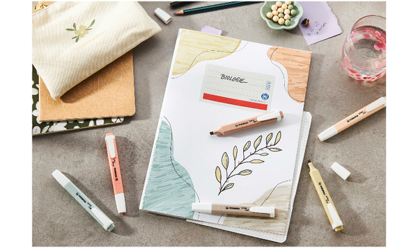 Highlighter - STABILO swing cool NatureCOLORS - Assorted Pack Sizes and Colours