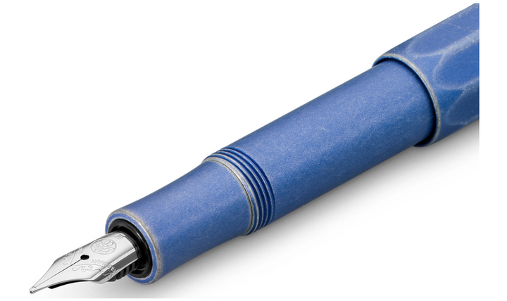 Kaweco AL Sport Fountain Pen Blue Stonewashed