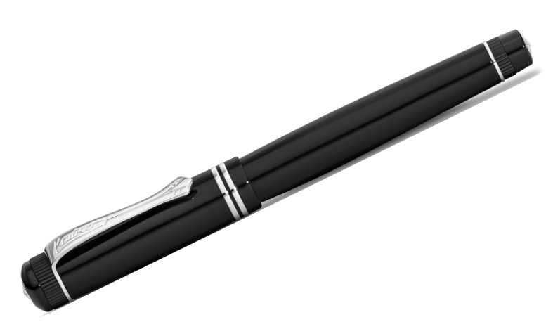 Kaweco Dia 2 Fountain Pen Black with Chrome Trim