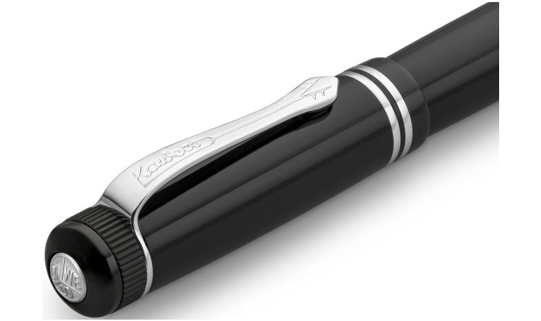 Kaweco Dia 2 Fountain Pen Black with Chrome Trim