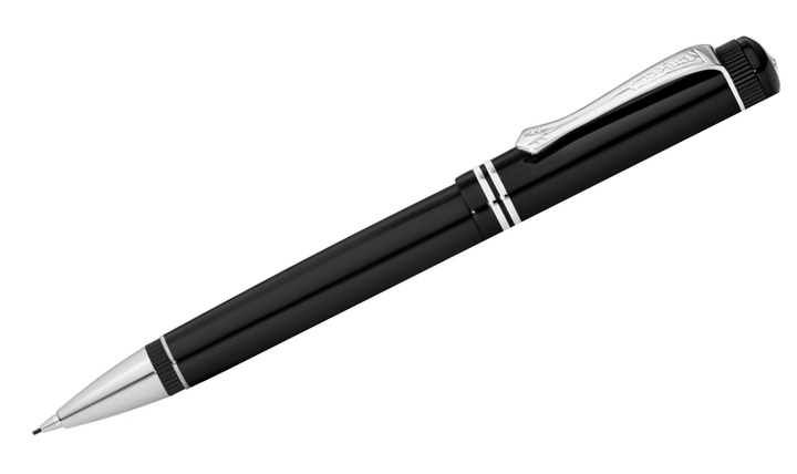 Kaweco Dia 2 Mechanical Pencil 0.7 Black with Chrome Trim