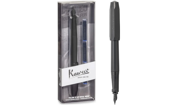 Kaweco Perkeo Fountain Pen All Black Pack