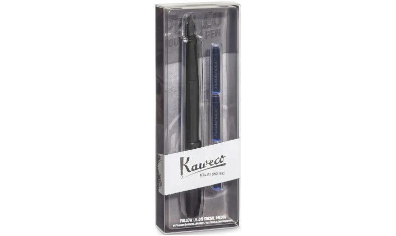Kaweco Perkeo Fountain Pen All Black Pack