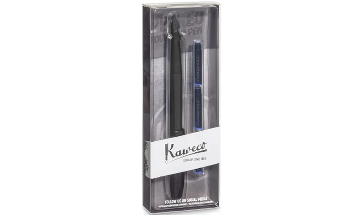 Kaweco Perkeo Fountain Pen All Black Pack