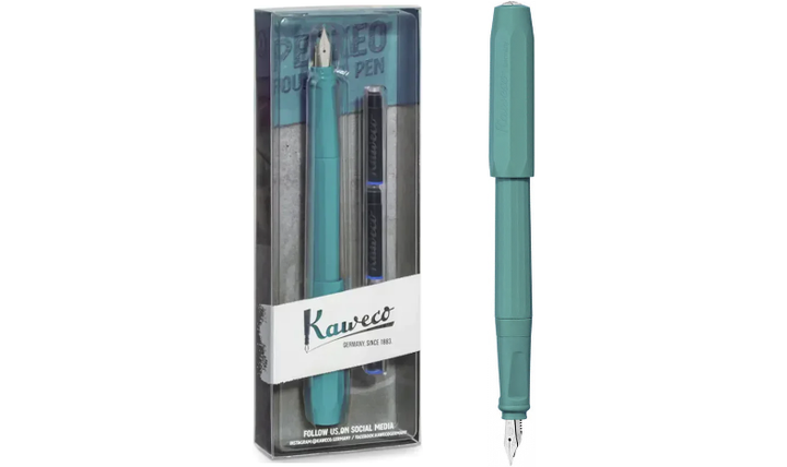 Kaweco Perkeo Fountain Pen Breezy Teal Pack