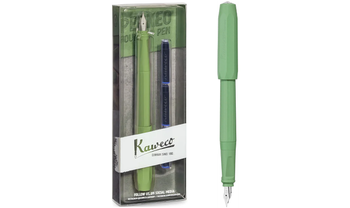 Kaweco Perkeo Fountain Pen Jungle Green Pack