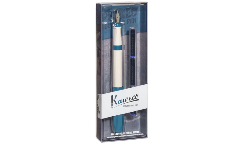 Kaweco Perkeo Fountain Pen Old Chambray Pack