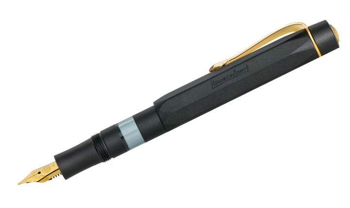 Kaweco Sport Piston Filler Fountain Pen and 32ml Ink Set Black