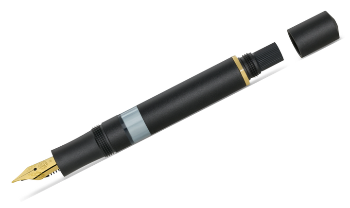 Kaweco Sport Piston Filler Fountain Pen and 32ml Ink Set Black