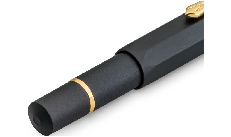 Kaweco Sport Piston Filler Fountain Pen and 32ml Ink Set Black