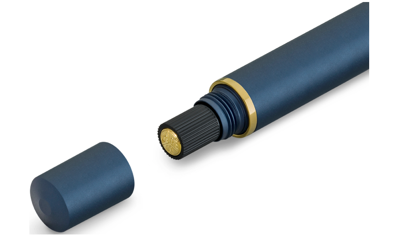 Kaweco Sport Piston Filler Fountain Pen and 32ml Ink Set Navy