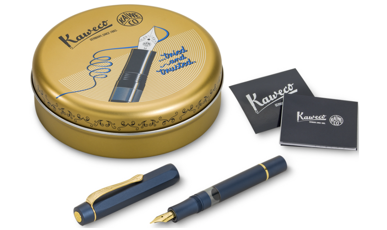 Kaweco Sport Piston Filler Fountain Pen Navy