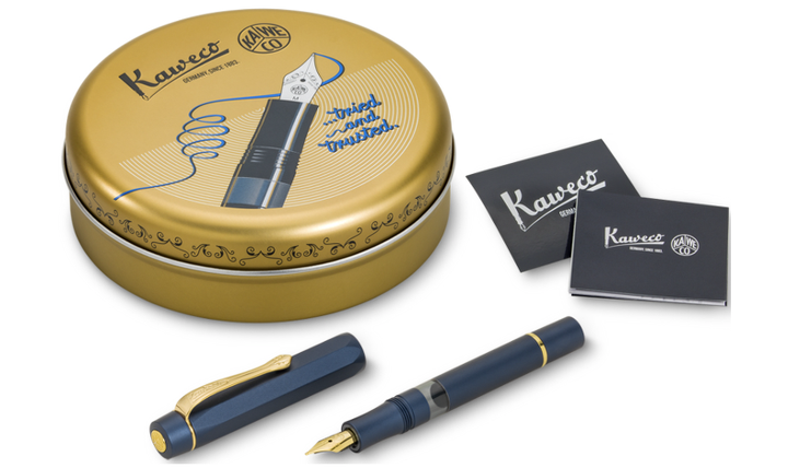 Kaweco Sport Piston Filler Fountain Pen Navy