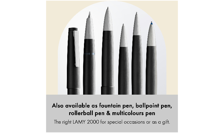 LAMY 2000 Pencil - GIft Boxed - With FREE LAMY Drawstring Bag