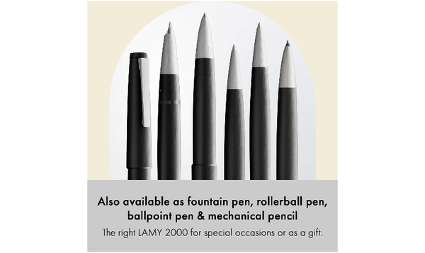 LAMY 2000 multi-pen - Gift Boxed - with FREE LAMY Drawstring Bag