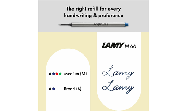 LAMY 330 TR swift Palladium Rollerball Pen and Leather Pouch set