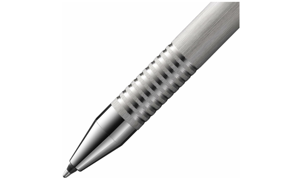 LAMY 606 MS logo Brushed Twin Pen and Leather Pouch set