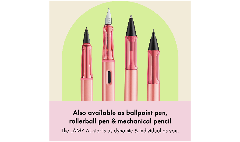 LAMY AL-star Fountain Pen Flamingo Special Edition