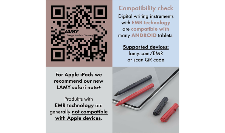 LAMY AL-star EMR Digital Pen with PC/EL tip