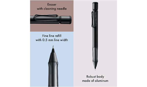 LAMY AL-star Mechanical Pencil Black