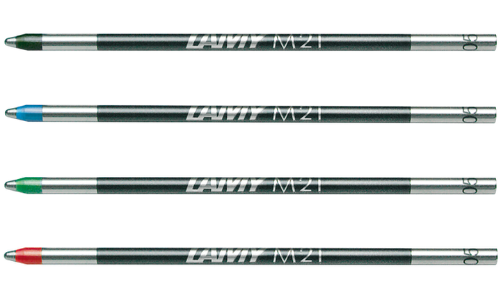LAMY M21 Ballpoint Refill - Pack of 4
