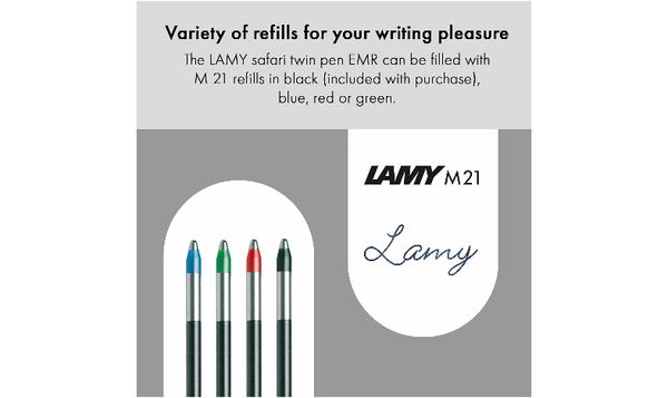 LAMY Safari EMR Twin Pen PC/EL Tip