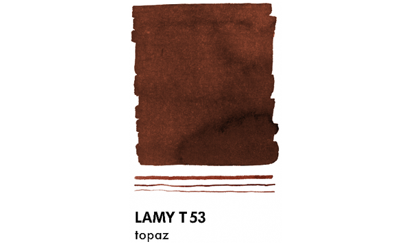 LAMY T53 Crystal Ink 30ml Topaz