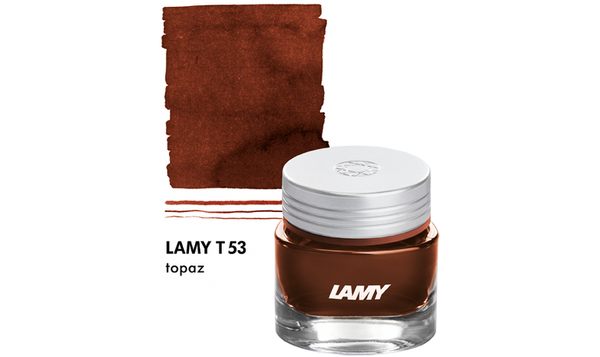 LAMY T53 Crystal Ink 30ml Topaz