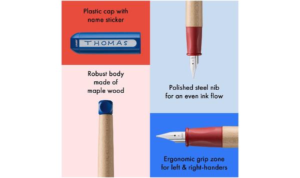 LAMY abc Fountain Pen Red