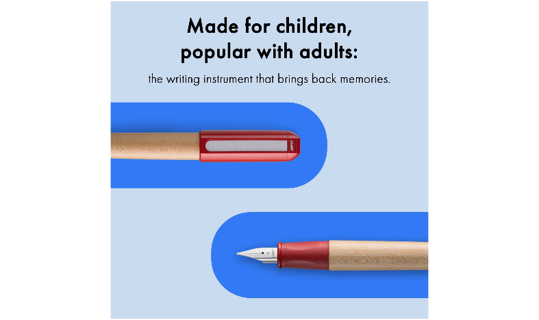 LAMY abc Fountain Pen Red