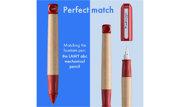 LAMY abc Fountain Pen Red