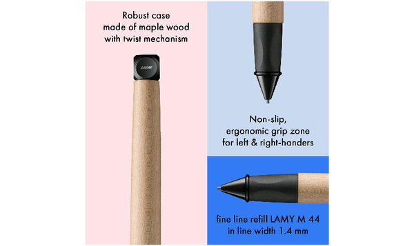 LAMY abc Mechanical Pencil Black