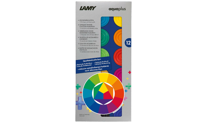 LAMY aquaplus Blue Paint Box of 12 Colours