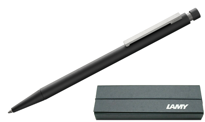 LAMY cp1 Ballpoint Pen Black - Gift Boxed - With FREE LAMY Drawstring Bag
