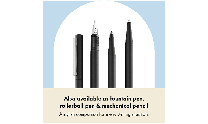 LAMY cp1 Ballpoint Pen Black - Gift Boxed - With FREE LAMY Drawstring Bag