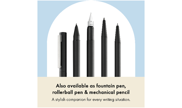 LAMY cp1 Multisystem Twin Pen Black - Gift Boxed - With FREE LAMY Drawstring Bag