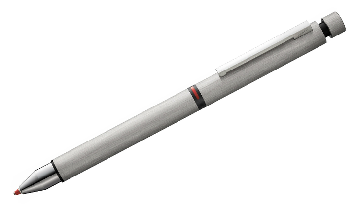 LAMY cp1 tri pen brushed steel - Gift Boxed - with FREE LAMY Drawstring Bag