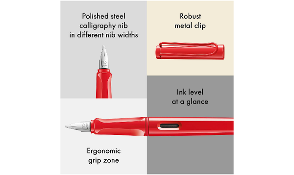 LAMY joy Fountain Pen Strawberry