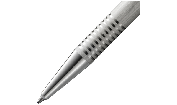 LAMY logo Ballpoint Pen Brushed Steel