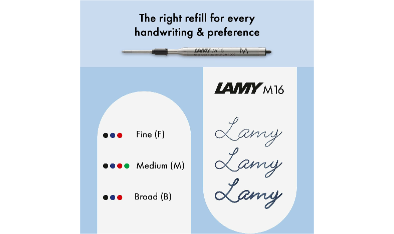 LAMY logo Ballpoint Pen Brushed Steel