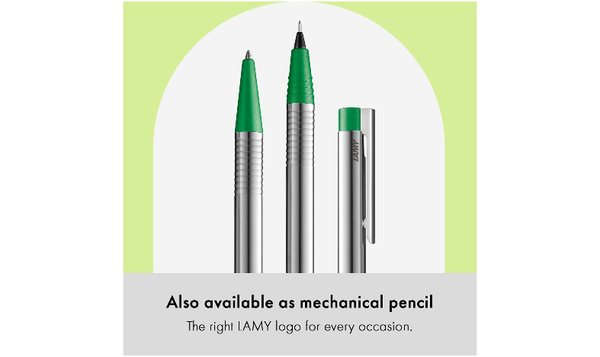 LAMY logo Ballpoint Pen Steel Green