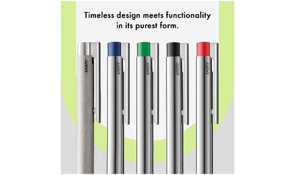 LAMY logo Ballpoint Pen Steel Green