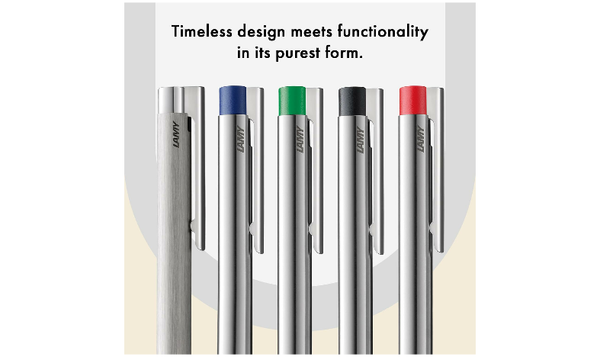 LAMY logo Ballpoint Pen Steel Red