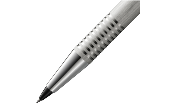 LAMY logo Brushed Steel Ballpoint Pen and Mechanical Pencil Set
