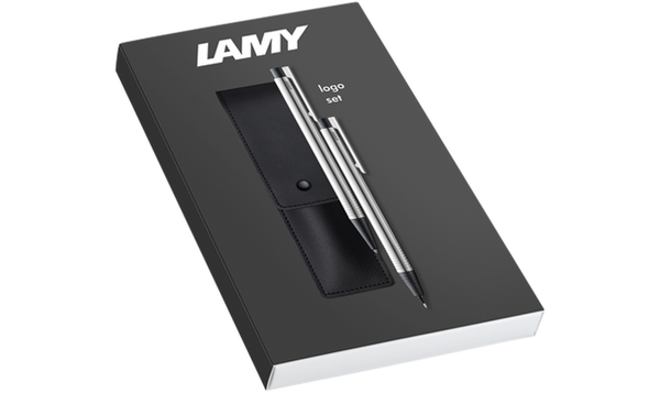 LAMY logo Matt Black Ballpoint Pen and Mechanical Pencil Set