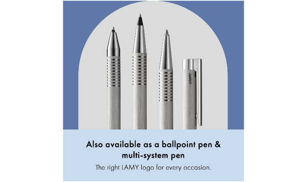 LAMY logo Mechanical Pencil Brushed Steel