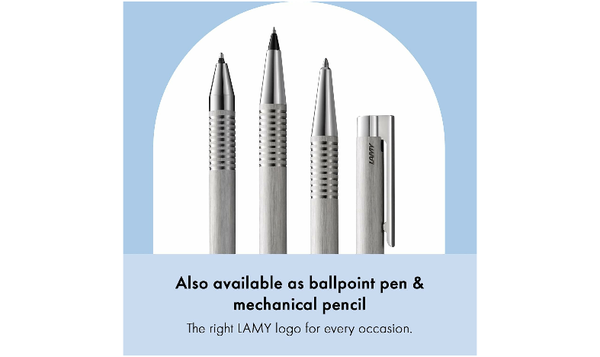 LAMY logo Twin Multi Pen Brushed Steel