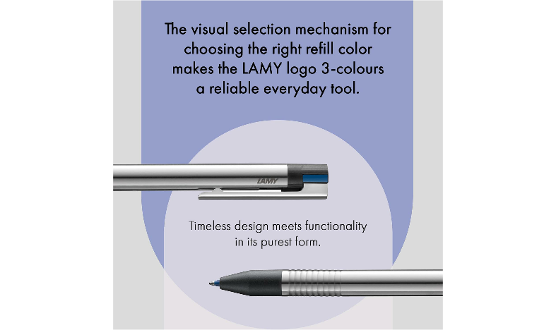 LAMY logo multipen matt steel