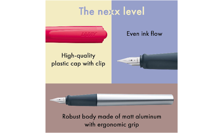 LAMY nexx Fountain Pen Crimson